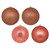 Vickerman N592071DA 8" Coral Ball 4-Finish Asst 4/Bag