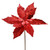 Vickerman QG191103 13" Red Poinsettia Sequin Spray 6/Bag