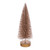 Vickerman LS220638 Champagne Brush Table Top Christmas Tree Set of 3