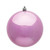 Vickerman N591579DSV 6" Pink Shiny Ball UV 4/Bag