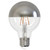 Bulbrite 776870 - LED G25 Globe Bulb - 2700K - Half Mirror Finish