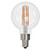 Bulbrite 776873 - LED G16 Filament Globe - 2700K - Dimmable