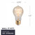 Bulbrite 136020 - 60W A19 Nostalgic Loop Bulb - 2200K - E26 Dimmable