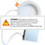 Bulbrite 773230 - 3" LED Recessed Downlight - 2700K - Dimmable