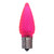 Bulbrite 770196 - 0.6W LED C9 Bulb - Pink - E17 Base
