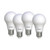 Bulbrite 774247 - LED A19 Bulb 4 Pack - 2700K - Non-Dimmable