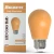 Bulbrite 776151 LED2S14/AMB/FIL/D - Amber LED S14 Filament Bulb
