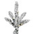 Vickerman A895191LED 12' X 87" Flocked Utica LED 2000WW