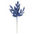 Vickerman L152931 22" Midnt Blue Glit BayLeaf Spray 12/Bg
