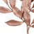 Vickerman L152958 22" Rose Gold Glit BayLeaf Spray 12/Bg