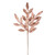 Vickerman L152958 22" Rose Gold Glit BayLeaf Spray 12/Bg