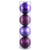 Vickerman N591526DA 6" Plum 4 Finish Ball Drilled 4/Bag