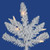 Vickerman A893695 14' x 90" Flocked White Spruce 7291Tips