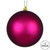 Vickerman N591521DMV 6" Berry Red Matte Ball UV Drilled 4/Bag