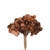 Vickerman QG212376 17" Artificial Mocha Hydrangea Spray 3/bag