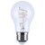 Satco S12559 - 4W A15 LED Bulb - 3000K - E26 Dimmable, Clear Filament