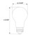 Halco 82531 - LED Filament A19 Lamp - 3000K - 9W Dimmable E26