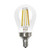 Halco 82506 - A15 LED Filament Bulb - 2700K - E12 Candelabra Base, Dimmable