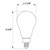 Halco 82501 - LED Filament A15 Lamp (E12) - 3000K - Dimmable, 90+ CRI