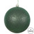 Vickerman N591524DG 6" Emerald Glitter Ball Drilled 4/Bag