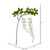 Vickerman EF222211 56" Artificial White Wisteria Hanging Spray