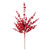 Vickerman FK223828 28" Red Eucalyptus Glitter Spray 2/Bag