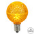 Vickerman XLED17G57-10 G50 Prism LED Yellow Spare Xmas Bulbs E17