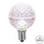 Vickerman XLED17G5P-10 G50 Prism LED White Spare Xmas Bulbs E17