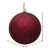 Vickerman N591565DG 6" Burgundy Glitter Ball Drilled 4/Bag