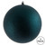 Vickerman N591574DG 6" Midnt Green Glitter Ball Drilled 4Bag