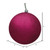 Vickerman N591570DG 6" Fuchsia Glitter Ball Drilled 4/Bag