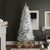Vickerman A103276LED 7.5' x 36" White Salem Pencil LED 350WW