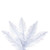 Vickerman A104146LED 4.5' x 36" Sparkle White Spr LED 250WW