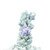 Vickerman A806342LED 36" Flocked Alaskan Tree 127T LED 100MU
