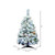 Vickerman A806342LED 36" Flocked Alaskan Tree 127T LED 100MU