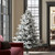 Vickerman A806365 6.5' x 62" Flocked Alaskan Pine 1045 Tip