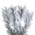 Vickerman A806341LED 36" Flocked Alaskan Tree 127T LED 100WW