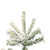 Vickerman A862065 6.5' x 48" Flocked Slim Sierra 886T