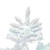 Vickerman A893665 6.5' x 56" Flocked White Spruce 1206Tips