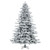 Vickerman A895181LED 9' X 72" Flocked Utica LED 1200WW