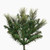 Vickerman DT210581LED 9' x 74" Emerald Mixed Dura-Lit 1100WW
