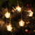 Vickerman V490772 13' Christmas Strand w/ 7 Gold Bubble Lights