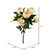 Vickerman FD182380 23" Beige Peony Bush W/6 Flwrs 3 Buds
