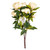 Vickerman FD182380 23" Beige Peony Bush W/6 Flwrs 3 Buds