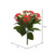 Vickerman FL170101 17.25" Red Kalanchoe Bush