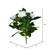 Vickerman FL170311 14.5" White Gardenia Bush