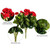 Vickerman FL170402 17.5" Red Geranium Bush