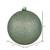 Vickerman N593040DQ 12" Frosty Mint Sequin Ball Drilled