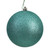 Vickerman N593044DG 12" Seafoam Glitter Ball Drilled Cap