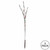 Vickerman X15B624 36" Red-White-Green Twig Lighted Branch 3 Pack